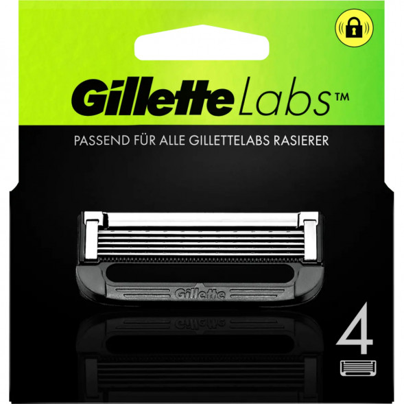 Лезвия для бритвы Gillette Labs, 4 шт. в Сочи