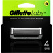 Лезвия для бритвы Gillette Labs, 4 шт. в Сочи
