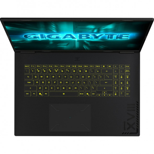 Ноутбук Gigabyte Gaming A18 GA83H (18&amp;quot;, IPS, AMD Ryzen 7 260 3.8ГГц, 8 ядер, 16ГБ DDR5, 512ГБ SSD, NVIDIA GeForce RTX 5050 8 ГБ,  без ОС), черный  в Сочи