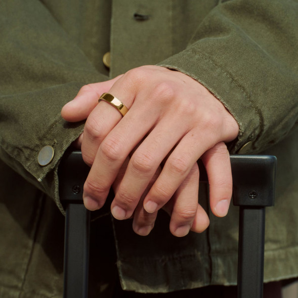 Умное кольцо Oura Ring 5 (размер 8), золотой/Gold в Сочи