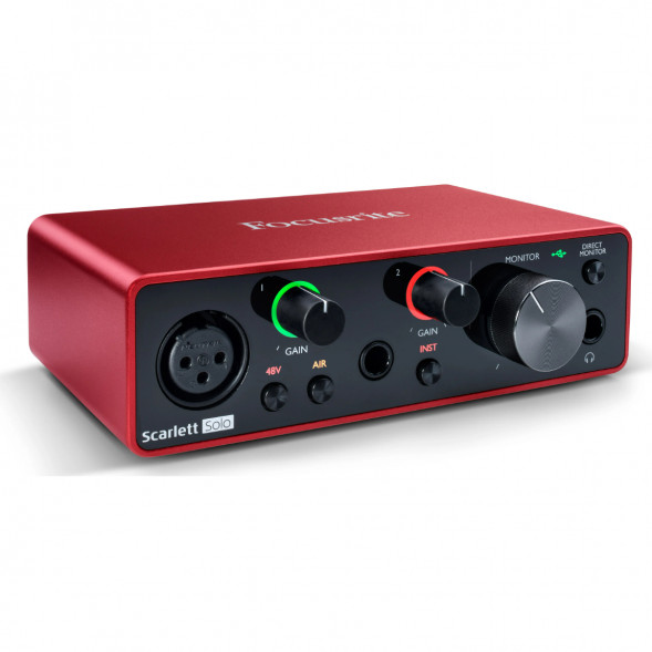 Внешняя звуковая карта FOCUSRITE Scarlett Solo 3rd Gen в Сочи
