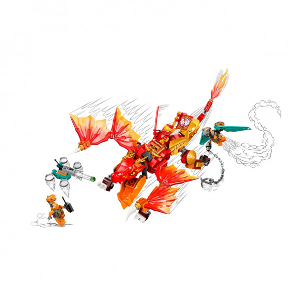 Конструктор LEGO Ninjago 71762 Огненный дракон ЭВО Кая в Сочи