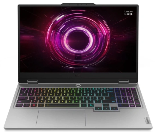 Ноутбук Lenovo LOQ 15AHP10 (83JG003EPB) (15.6 &amp;quot;, Ryzen 7 250 3.3 ГГц, 8 ядер, 16 Гб DDR5, 512 Гб SSD, GeForce RTX 5050, Windows 11 Home), Серый в Сочи