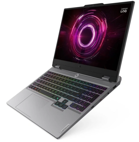Ноутбук Lenovo LOQ 15AHP10 (83JG003EPB) (15.6 &amp;quot;, Ryzen 7 250 3.3 ГГц, 8 ядер, 16 Гб DDR5, 512 Гб SSD, GeForce RTX 5050, Windows 11 Home), Серый в Сочи