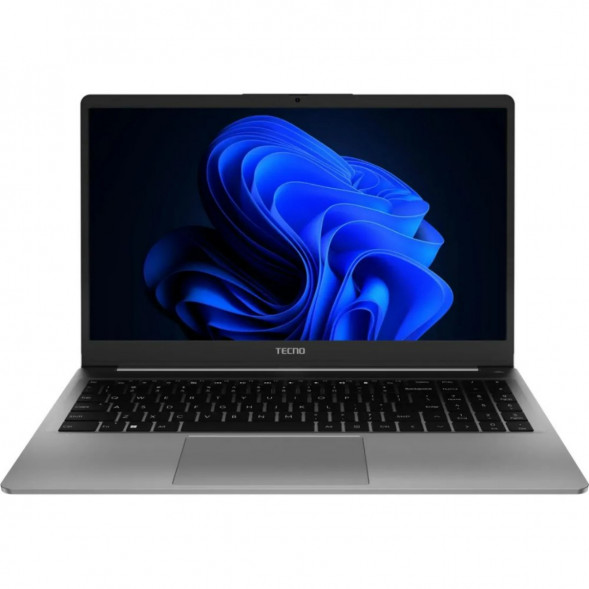 Ноутбук TECNO MegaBook K15SDA (15.6&amp;quot;, IPS, AMD Ryzen 5 7430U 2.3ГГц, 6 ядер, 16ГБ DDR4, 512ГБ SSD, AMD Radeon Graphics, Windows 11 Home), серый в Сочи