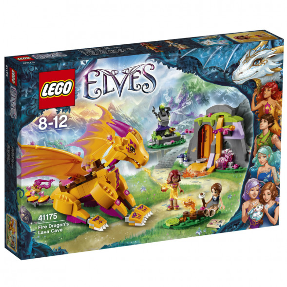 Конструктор LEGO Elves 41175 Лавовая пещера дракона огня в Сочи