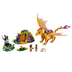 Конструктор LEGO Elves 41175 Лавовая пещера дракона огня