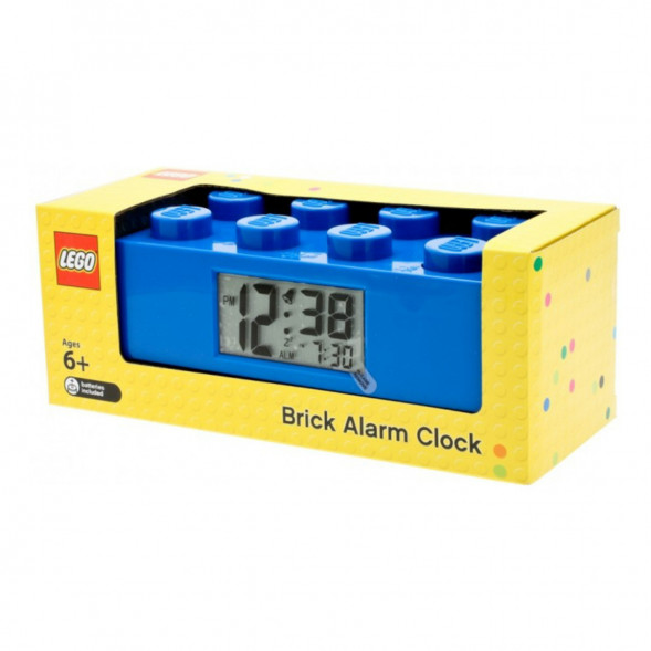 Будильник LEGO 9002151 Кирпичик, синий в Сочи