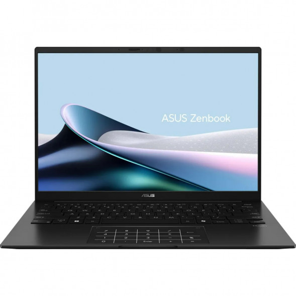 Ноутбук ASUS Zenbook 14 UM3406GA-QD132 (14&amp;quot;, OLED, AMD Ryzen AI 5 430 2ГГц, 4 ядра, 16ГБ LPDDR5x, 512ГБ SSD, AMD Radeon 840M, без ОС), черный в Сочи