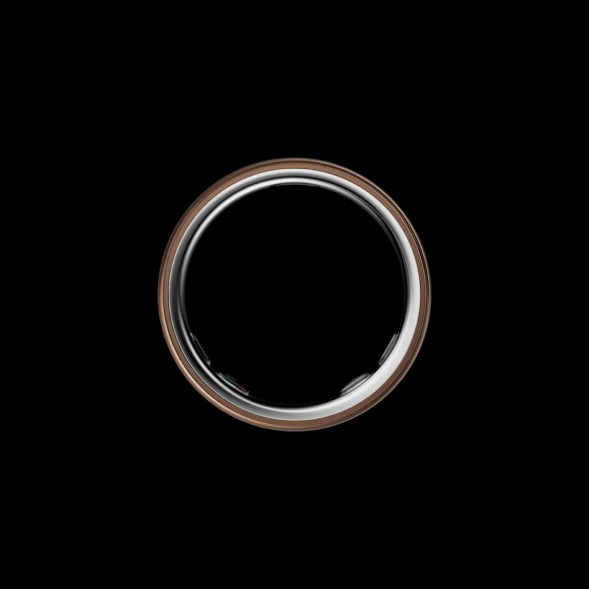 Умное кольцо Oura Ring 5 (размер 7), розовое золото/Deep Rose в Сочи