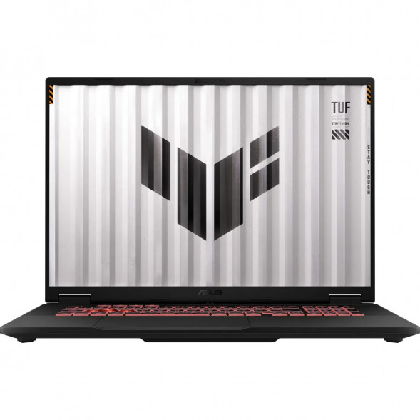 Ноутбук ASUS TUF Gaming A18 FA808PP-S8034 (18&amp;quot;, 2025, IPS, AMD Ryzen 9 8940HX 2.4ГГц, 16 ядер, 16ГБ DDR5, 512ГБ SSD, NVIDIA GeForce RTX 5070 8 ГБ, без ОС), серый в Сочи