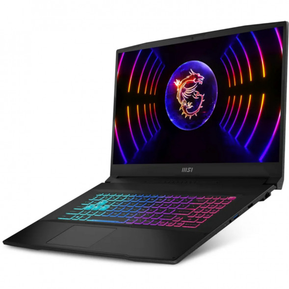 Ноутбук MSI Katana 17 B13VEK-1624XRUY (17.3&amp;quot;, IPS, Intel Core i5 13420H 2.1ГГц, 8 ядер, 16ГБ DDR5, 512ГБ SSD, NVIDIA GeForce RTX 4050 - 6 ГБ, без ОС), черный в Сочи