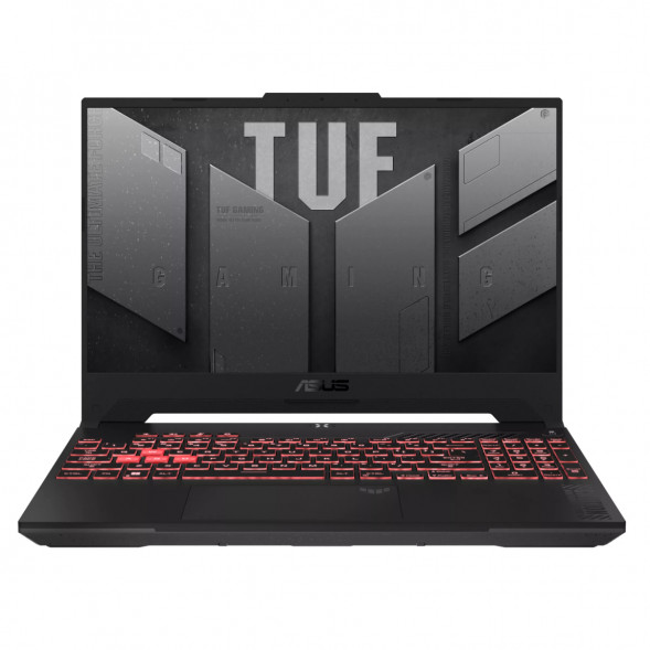Ноутбук ASUS TUF Gaming A17 FA707NUG-HX156 (17.3&amp;quot;, IPS, 6 ядер, AMD Ryzen 7 7445HS 3.2 ГГц, 16 ГБ DDR5, SSD 512 ГБ, NVIDIA GeForce RTX 4050 - 6 ГБ, без ОС), черный в Сочи