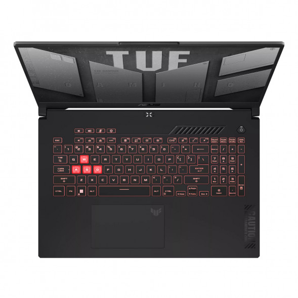 Ноутбук ASUS TUF Gaming A17 FA707NUG-HX156 (17.3&amp;quot;, IPS, 6 ядер, AMD Ryzen 7 7445HS 3.2 ГГц, 16 ГБ DDR5, SSD 512 ГБ, NVIDIA GeForce RTX 4050 - 6 ГБ, без ОС), черный в Сочи