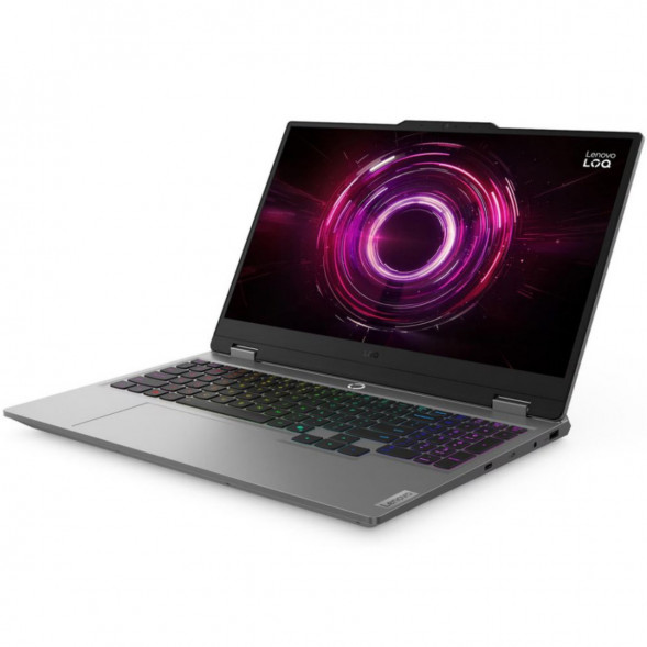 Ноутбук Lenovo LOQ 15AHP10 (83JG003DPB) (15.6&amp;quot;,  IPS, AMD Ryzen 5 220, 6 ядер, 16 ГБ DDR5, SSD 512 ГБ, NVIDIA GeForce RTX 5050 - 8 ГБ, без ОС), серый в Сочи