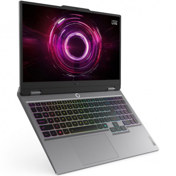 Ноутбук Lenovo LOQ 15AHP10 (83JG003DPB) (15.6&amp;quot;,  IPS, AMD Ryzen 5 220, 6 ядер, 16 ГБ DDR5, SSD 512 ГБ, NVIDIA GeForce RTX 5050 - 8 ГБ, без ОС), серый в Сочи