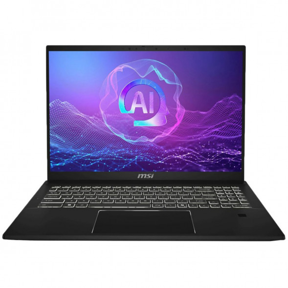 Ноутбук трансформер MSI Summit Pro 16 AI A2HVETG-085RU (16&amp;quot;, IPS, Intel Core Ultra 7 255H 2ГГц, 16 ядер, 32ГБ LPDDR5, 1ТБ SSD, NVIDIA GeForce RTX 4050 - 6 ГБ, Windows 11 Pro), черный в Сочи
