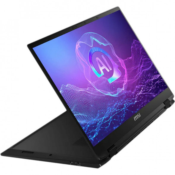 Ноутбук трансформер MSI Summit Pro 16 AI A2HVETG-085RU (16&amp;quot;, IPS, Intel Core Ultra 7 255H 2ГГц, 16 ядер, 32ГБ LPDDR5, 1ТБ SSD, NVIDIA GeForce RTX 4050 - 6 ГБ, Windows 11 Pro), черный в Сочи
