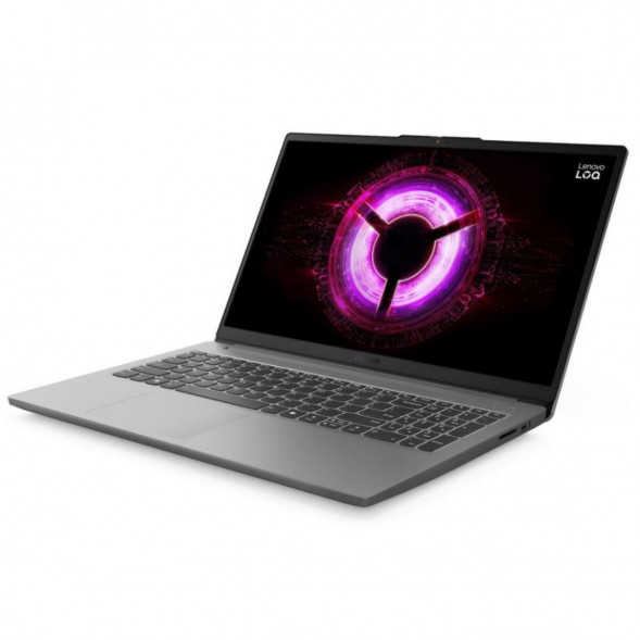 Ноутбук Lenovo LOQ 15ARP10E (83S0007FUS) (15.6&amp;quot;, IPS, AMD Ryzen 7 170 3.2 ГГц, 8 ядер, 16 ГБ DDR5, SSD 512 ГБ, NVIDIA  GeForce RTX 4050 - 6 ГБ, Windows 11 Home), серый в Сочи