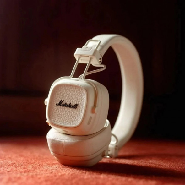 Беспроводные наушники Marshall Major V, кремовый в Сочи