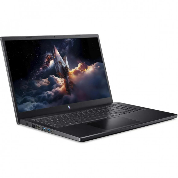 Ноутбук Acer Nitro V 15 ANV15-52-57BB (15.6&amp;quot;, IPS, Intel Core i5 13420H 2.1ГГц, 8 ядер, 16ГБ DDR4, 512ГБ SSD, NVIDIA GeForce RTX 5050 - 8 ГБ, Windows 11 Home), черный в Сочи