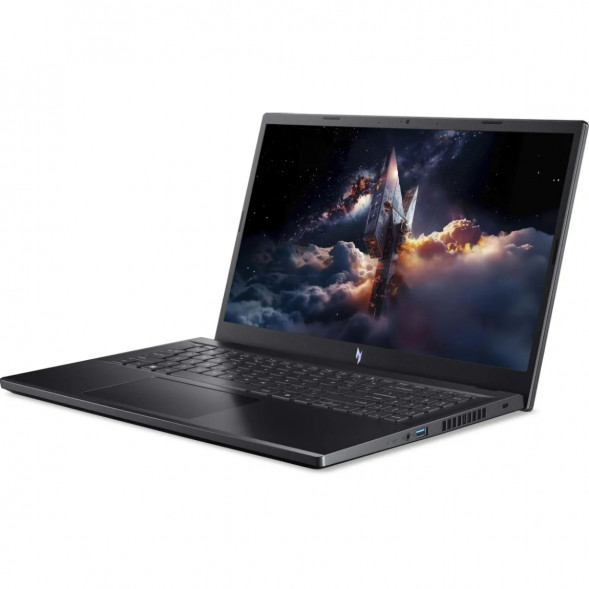 Ноутбук Acer Nitro V 15 ANV15-52-57BB (15.6&amp;quot;, IPS, Intel Core i5 13420H 2.1ГГц, 8 ядер, 16ГБ DDR4, 512ГБ SSD, NVIDIA GeForce RTX 5050 - 8 ГБ, Windows 11 Home), черный в Сочи