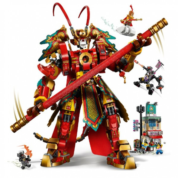 Конструктор LEGO Monkie Kid 80012 Боевой робот Царя Обезьян в Сочи