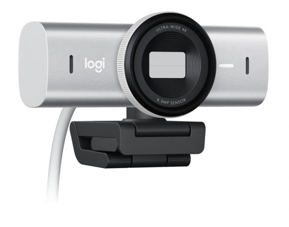 Веб-камера Logitech MX Brio 4K, Pale Grey в Сочи
