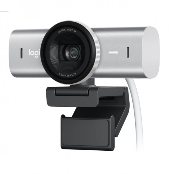 Веб-камера Logitech MX Brio 4K, Pale Grey в Сочи