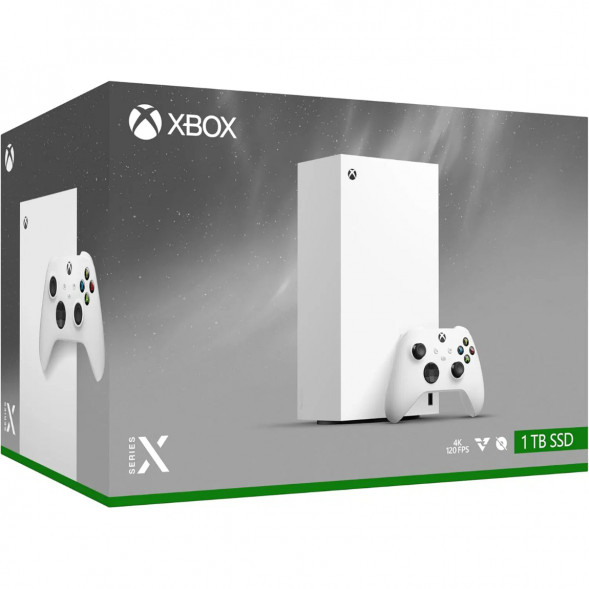 Игровая приставка Microsoft Xbox Series X Digital Edition, 1 ТБ, белый в Сочи