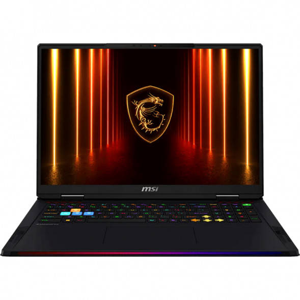 Ноутбук MSI Raider A18 HX A9WJG-407RU (18&amp;quot;, IPS, AMD Ryzen 9 9955HX3D 2.5ГГц, 16-ядерный, 32Гб DDR5, 2Тб SSD, RTX 5090 24Гб, Windows 11 Home), черный в Сочи