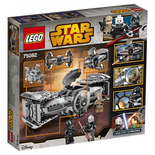 Конструктор LEGO Star Wars 75082 Улучшенный Прототип TIE Истребителя в Сочи