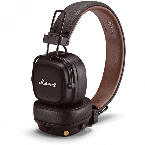 Беспроводные наушники Marshall Major IV, коричневый в Сочи
