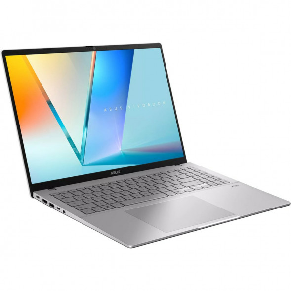 Ноутбук ASUS VivoBook S16 M3607KA-SH117 (16&amp;quot;, OLED, AMD Ryzen AI 5 330 2ГГц, 4 ядра, 32ГБ DDR5, 512ГБ SSD, AMD Radeon 820M, без ОС), серебристый в Сочи