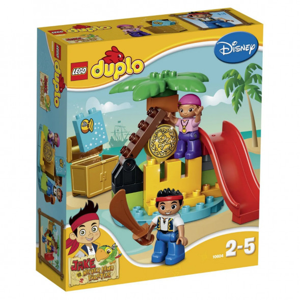 Конструктор LEGO DUPLO Jake 10604 Остров сокровищ в Сочи