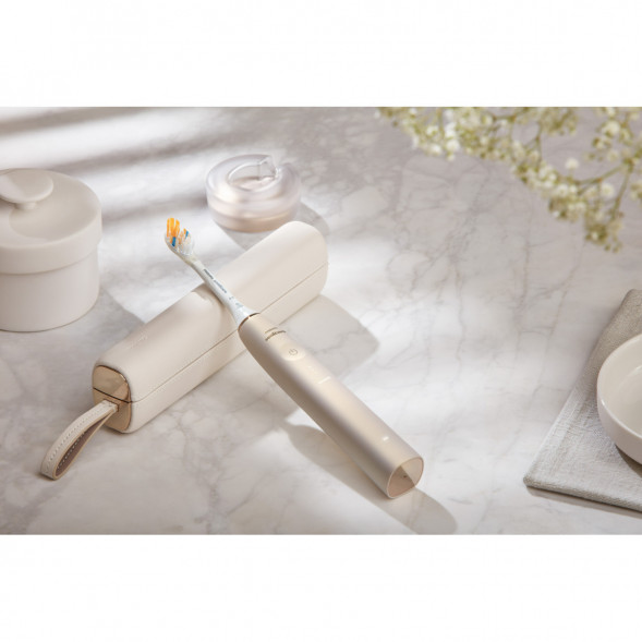 Звуковая зубная щетка Philips Sonicare 9900 Prestige HX9992, золотистое шампанское в Сочи