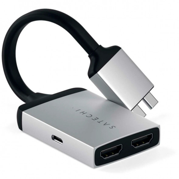 Адаптер Satechi USB-C Dual 4K HDMI Adapter (2xHDMI, USB Type-C) в Сочи