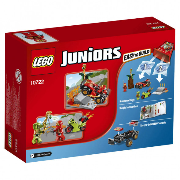 Конструктор LEGO Juniors 10722 Схватка со змеями в Сочи