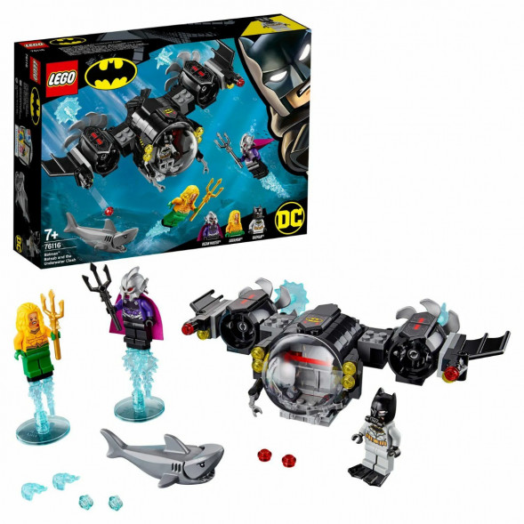 Конструктор LEGO Super Heroes 76116 Подводный бой Бэтмена в Сочи