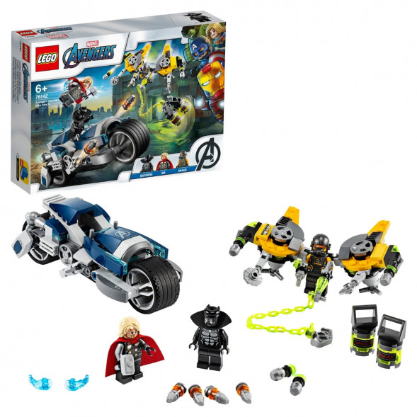 Конструктор LEGO Super Heroes 76142 Мстители Атака на спортбайке в Сочи