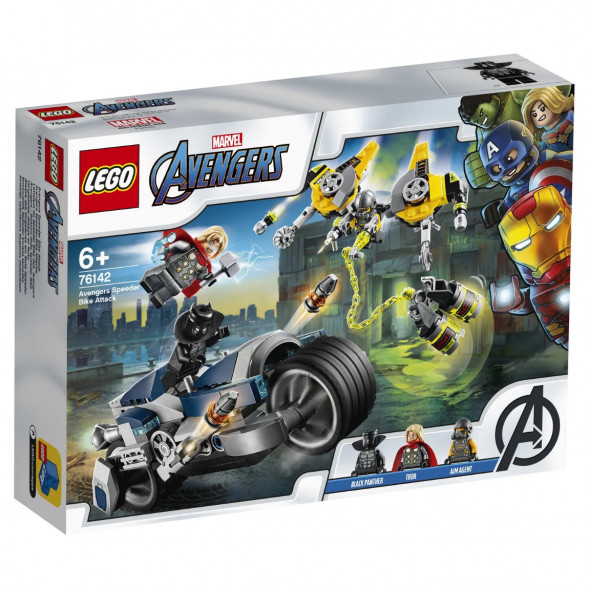 Конструктор LEGO Super Heroes 76142 Мстители Атака на спортбайке в Сочи