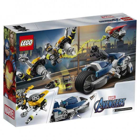 Конструктор LEGO Super Heroes 76142 Мстители Атака на спортбайке в Сочи