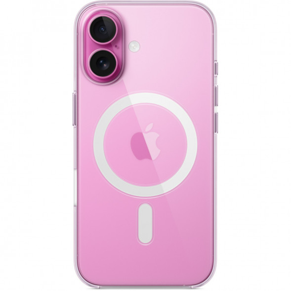 Чехол Apple Clear Case with MagSafe для iPhone 16, прозрачный (MA6A4ZM/A) в Сочи