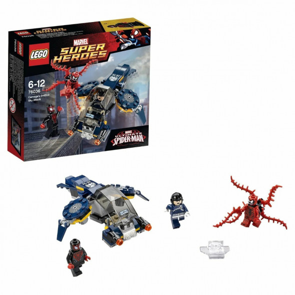 Конструктор LEGO Super Heroes 76036 Воздушная атака Карнажа в Сочи