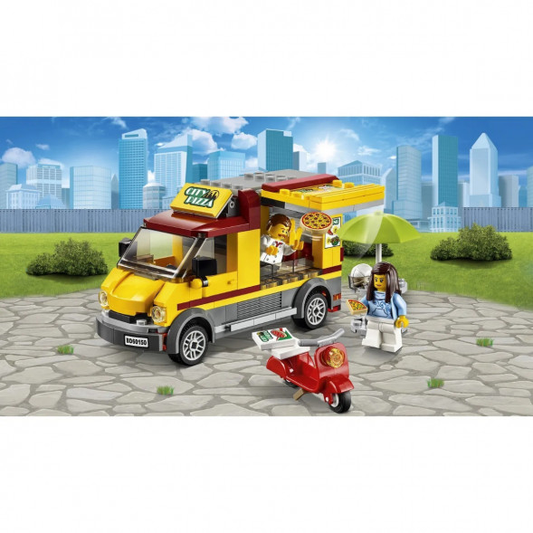 Конструктор LEGO City Great Vehicles 60150 Фургон-пиццерия в Сочи