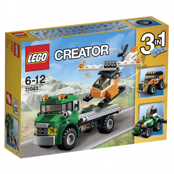 Конструктор LEGO Creator 31043 Перевозчик вертолета в Сочи