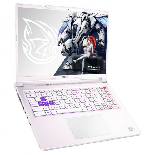 Ноутбук MSI Crosshair A16 HX MLG Edition E8WFK-090XRUY (16&amp;quot;, IPS, AMD Ryzen 9 8940HX 2.4ГГц, 16 ядер, 16ГБ DDR5, 1ТБ SSD, NVIDIA GeForce RTX 5060 - 8 ГБ, без ОС), белый в Сочи