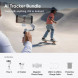 Стабилизатор Insta360 Flow 2 AI Tracker Bundle, Stone Gray в Сочи