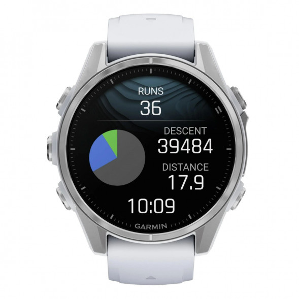 Умные часы Garmin Fenix 8, 43 mm, Whitestone 010-02903-00 в Сочи