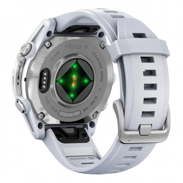 Умные часы Garmin Fenix 8, 43 mm, Whitestone 010-02903-00 в Сочи